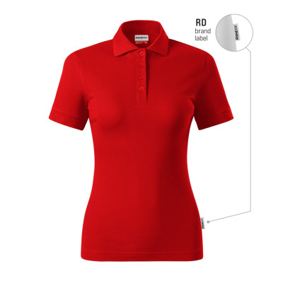 Polokošile dámská R21 Resist Heavy Polo  - RD červená 07 (brand label)