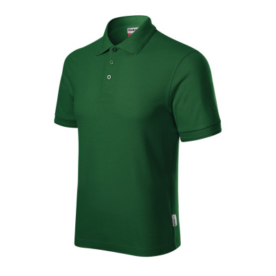 Polokošile pánská R22 Reserve  - GR lahvově zelená 06 (brand label)