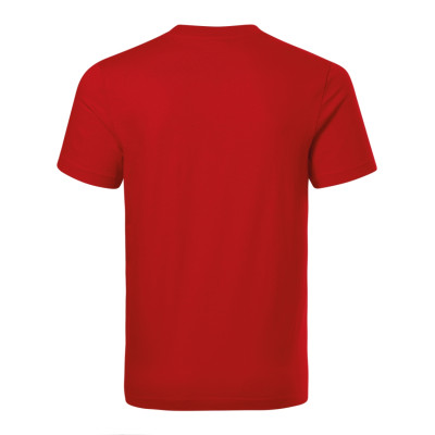 Tričko unisex R06 Base  - RD červená 07 (brand label)