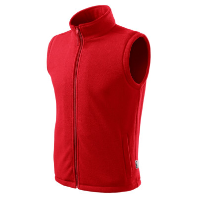 Fleece vesta unisex 518 Next  - RD červená 07 (brand label)