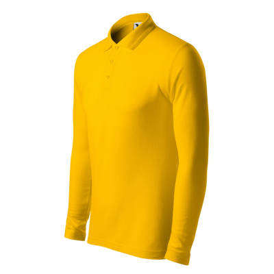 Polokošile pánská 221 Pique Polo LS  - 04 žlutá