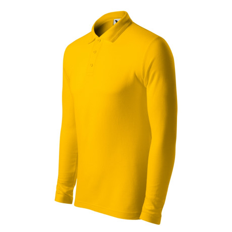 Polokošile pánská 221 Pique Polo LS  - 04 žlutá