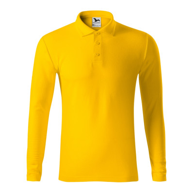 Polokošile pánská 221 Pique Polo LS  - 04 žlutá