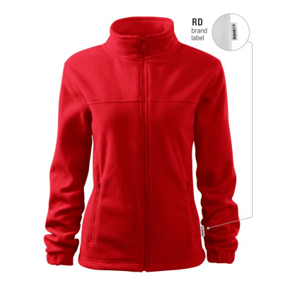 Fleece dámský 504 Jacket  - RD červená 07 (brand label)
