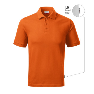 Polokošile pánská R20 Resist Heavy Polo  - LO oranžová 11 (brand label)