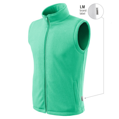 Fleece vesta unisex 518 Next  - LM mátová 95 (brand label)