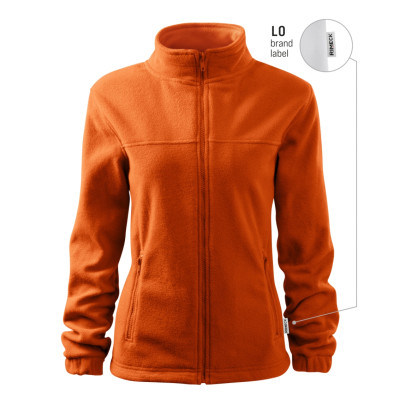 Fleece dámský 504 Jacket  - LO oranžová 11 (brand label)