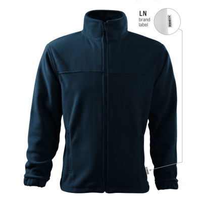 Fleece pánský 501 Jacket  - LN námořní modrá 02 (brand label)