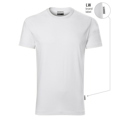 Tričko pánské R03 Resist heavy  - LW bílá 00 (brand label)