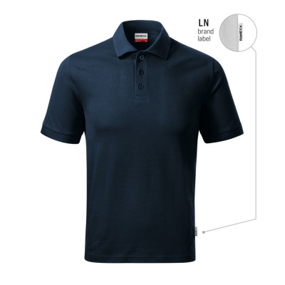 Polokošile pánská R20 Resist Heavy Polo  - LN námořní modrá 02 (brand label)