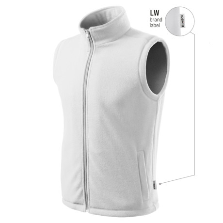 Fleece vesta unisex 518 Next  - LW bílá 00 (brand label)