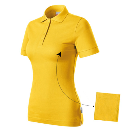 Polokošile dámská R21 Resist Heavy Polo  - LY žlutá 04 (brand label)