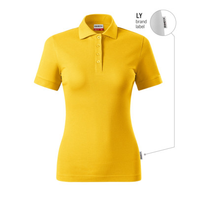 Polokošile dámská R21 Resist Heavy Polo  - LY žlutá 04 (brand label)