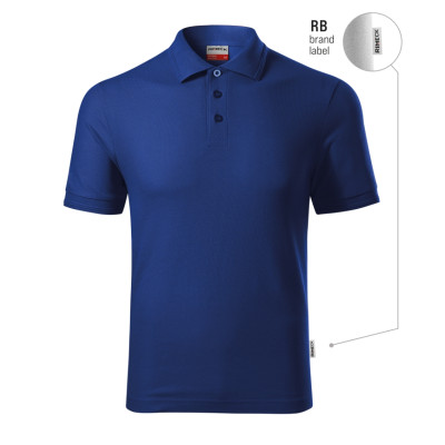 Polokošile pánská R22 Reserve  - RB královská modrá 05 (brand label)