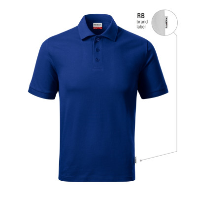 Polokošile pánská R20 Resist Heavy Polo  - RB královská modrá 05 (brand label)