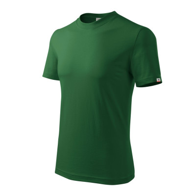 Tričko unisex R06 Base  - GR lahvově zelená 06 (brand label)