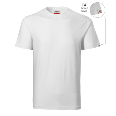 Tričko unisex R06 Base  - LW bílá 00 (brand label)