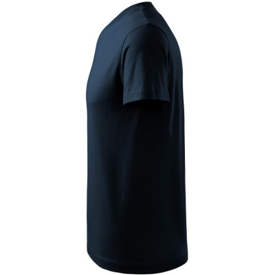 Tričko unisex 102 V-neck  - 02 námořní modrá