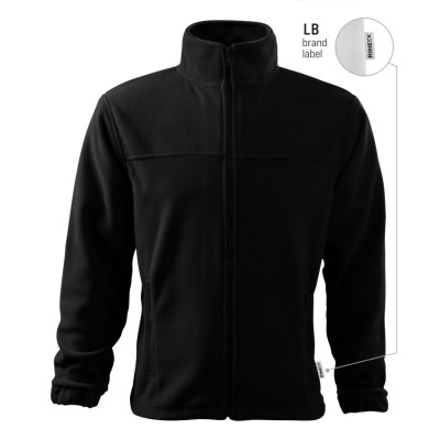 Fleece pánský 501 Jacket  - LB černá 01 (brand label)