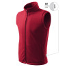Fleece, 100 % polyester, antipillingová úpravaVeľkostná tabuľka