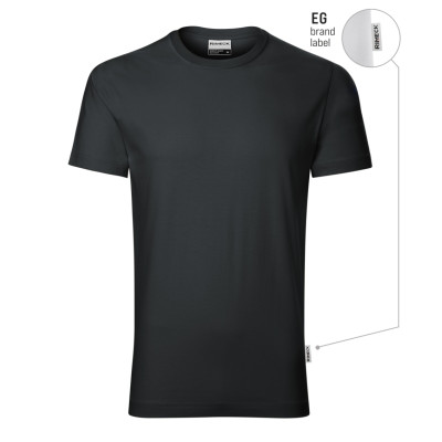 Tričko pánské R03 Resist heavy  - EG ebony gray 94 (brand label)