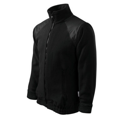 Fleece unisex 506 Jacket Hi-Q  - LB černá 01 (brand label)