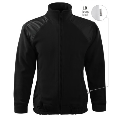 Fleece unisex 506 Jacket Hi-Q  - LB černá 01 (brand label)