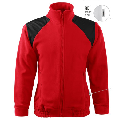 Fleece unisex 506 Jacket Hi-Q  - RD červená 07 (brand label)