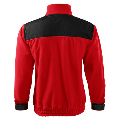 Fleece unisex 506 Jacket Hi-Q  - RD červená 07 (brand label)