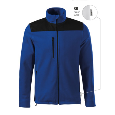 Fleece unisex 530 Effect  - RB královská modrá 05 (brand label)