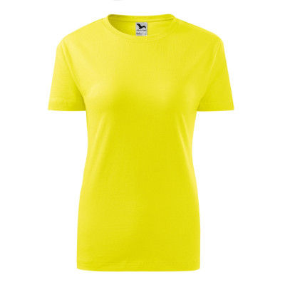 Tričko dámské 133 Classic New  - 96 citronová