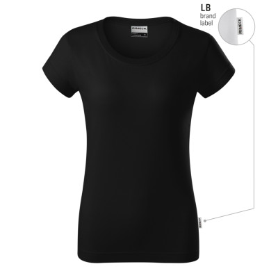 Tričko dámské R02 Resist  - LB černá 01 (brand label)