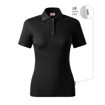Polokošile dámská R21 Resist Heavy Polo  - LB černá 01 (brand label)