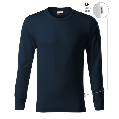 Triko unisex R05 Resist LS  - LN námořní modrá 02 (brand label)