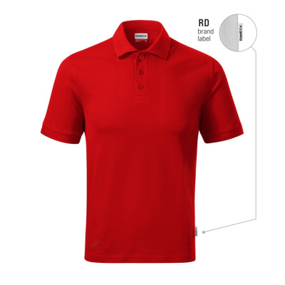 Polokošile pánská R20 Resist Heavy Polo  - RD červená 07 (brand label)