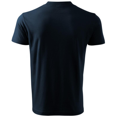 Tričko unisex 102 V-neck  - 02 námořní modrá