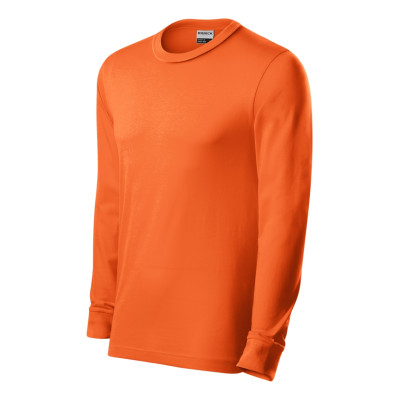 Triko unisex R05 Resist LS  - LO oranžová 11 (brand label)