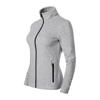 Micro fleece dámský 853 Factor  - M3 stříbrný melír