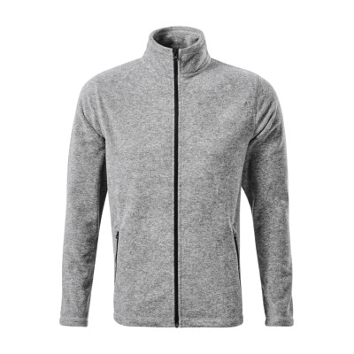 Micro fleece pánský 852 Factor  - M3 stříbrný melír
