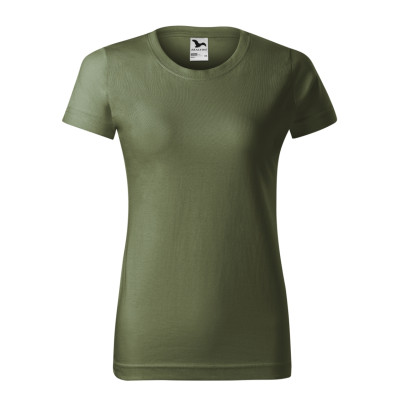 Tričko dámské 134 Basic  - 09 khaki