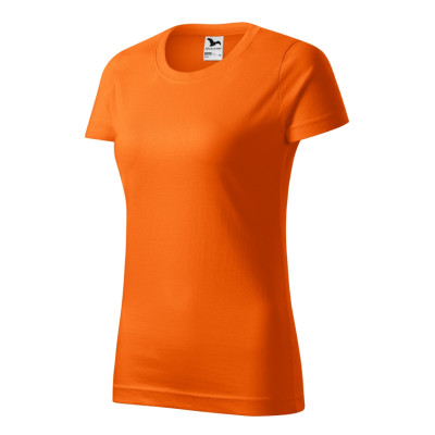 Tričko dámské 134 Basic  - 11 oranžová