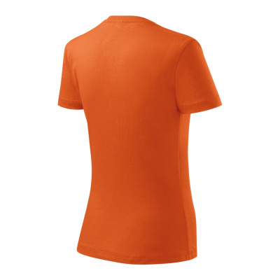 Tričko dámské 134 Basic  - 11 oranžová