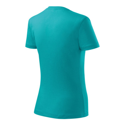 Tričko dámské 134 Basic  - 19 emerald