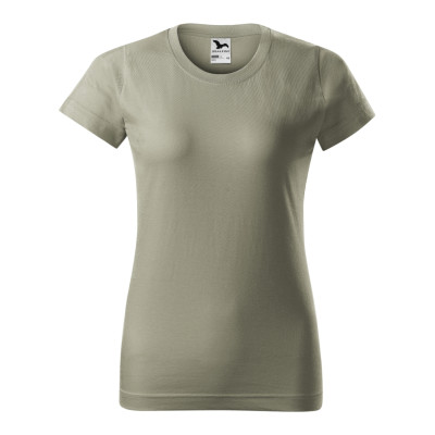 Tričko dámské 134 Basic  - 28 světlá khaki