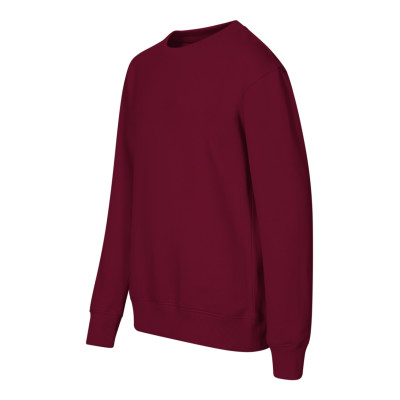 Mikina dětská 427 Crew  - 86 garnet