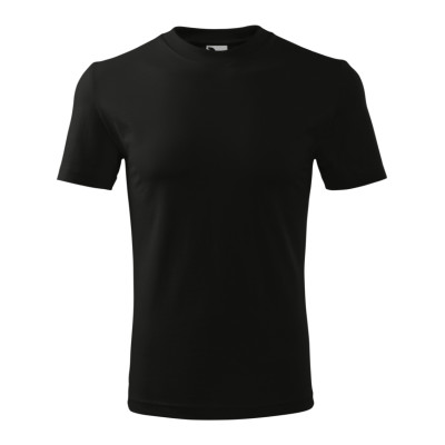 Tričko unisex 1E1 Classic  - 01 černá
