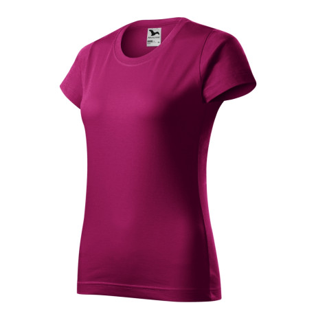 Tričko dámské 134 Basic  - 49 fuchsia red