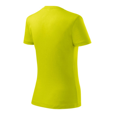 Tričko dámské 134 Basic  - 62 limetková
