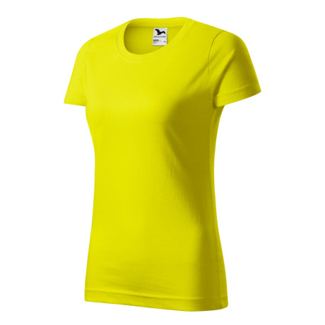 Tričko dámské 134 Basic  - 96 citronová