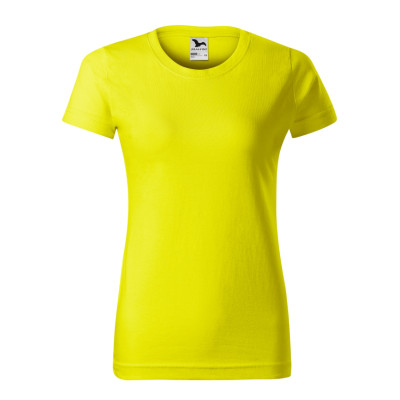 Tričko dámské 134 Basic  - 96 citronová